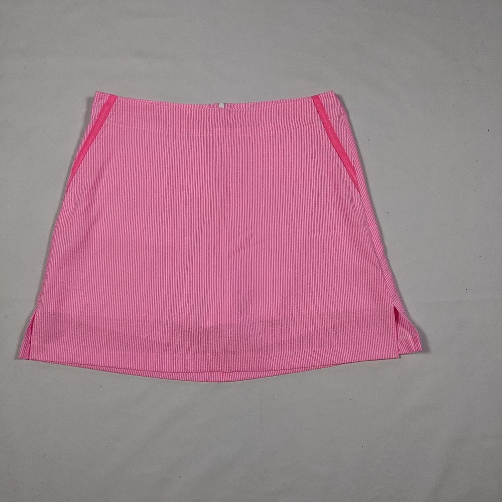 Nwt Lady Hagen size 6 pink and white Golf Skort